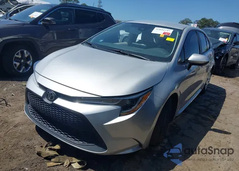 2021 Toyota Corolla L z USA, uszkodzony, nr VIN 5YFDPMAE4MP168184